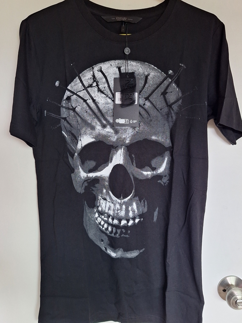 KIHILST by KILLSTAR Men's Black Moonlight Reaper Crew Neck T-Shirt NWT Sz S